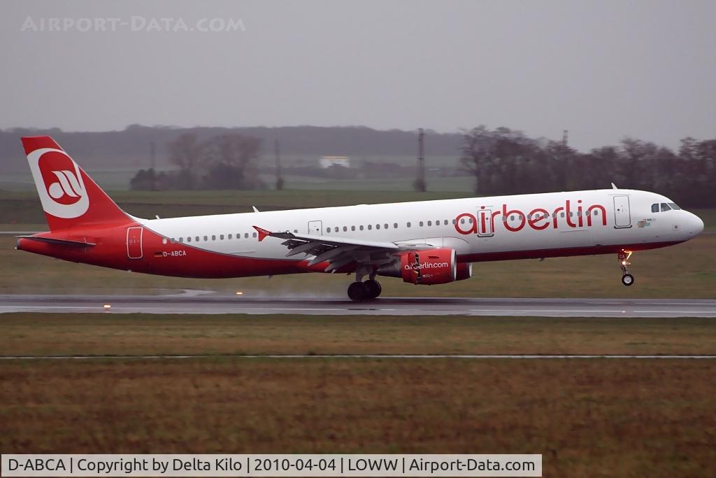 D-ABCA, 2008 Airbus A321-211 C/N 3708, AIR BERLIN