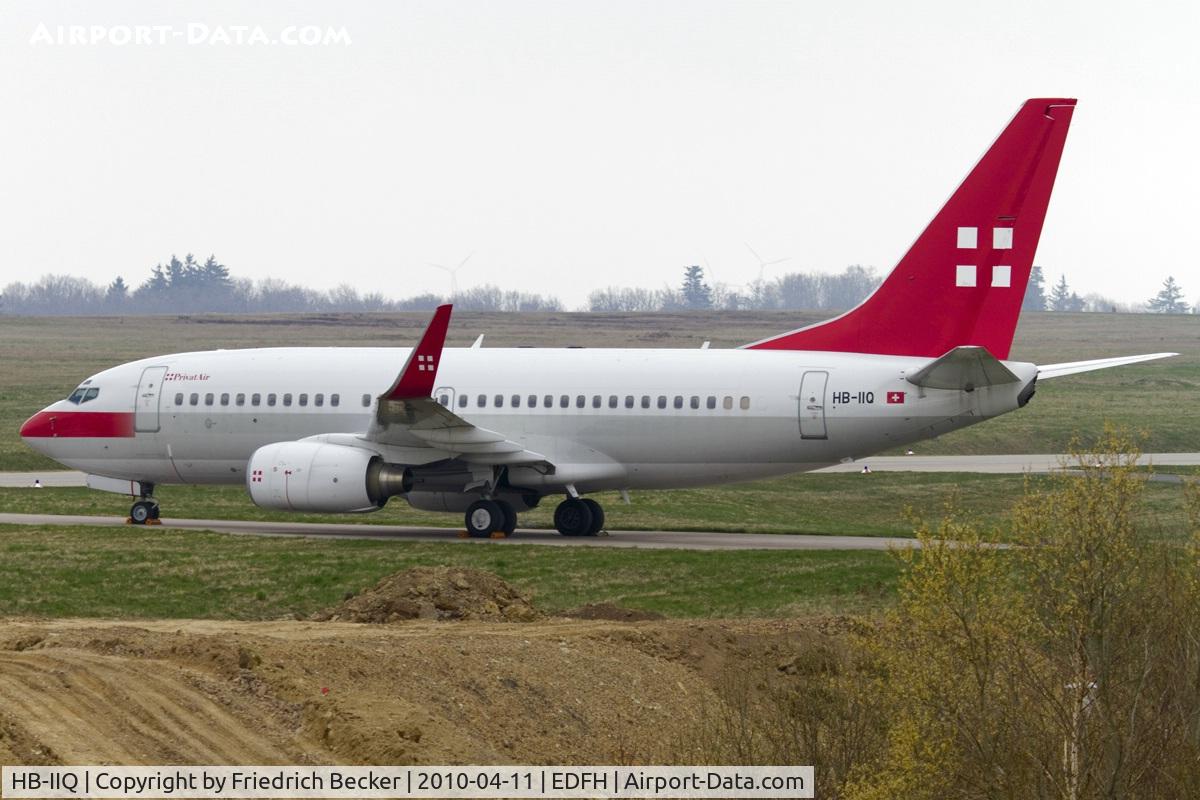 HB-IIQ, 1999 Boeing 737-7CN BBJ C/N 30752, currently stored at Hahn