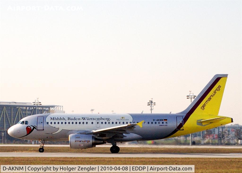 D-AKNM, 1999 Airbus A319-112 C/N 1089, Morning shuttle to Stuttgart