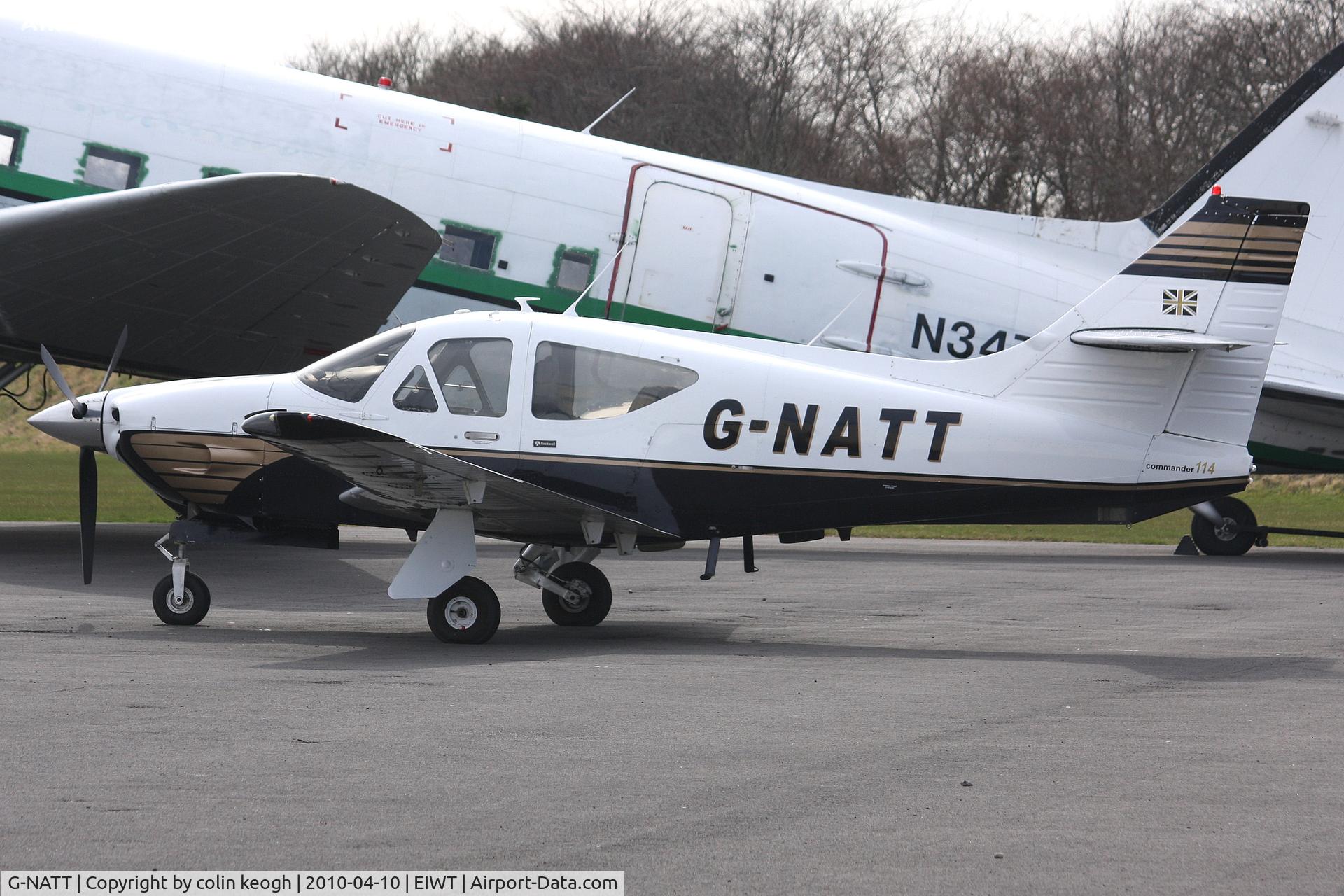 G-NATT, 1979 Rockwell Commander 114A C/N 14538, Weston Dublin