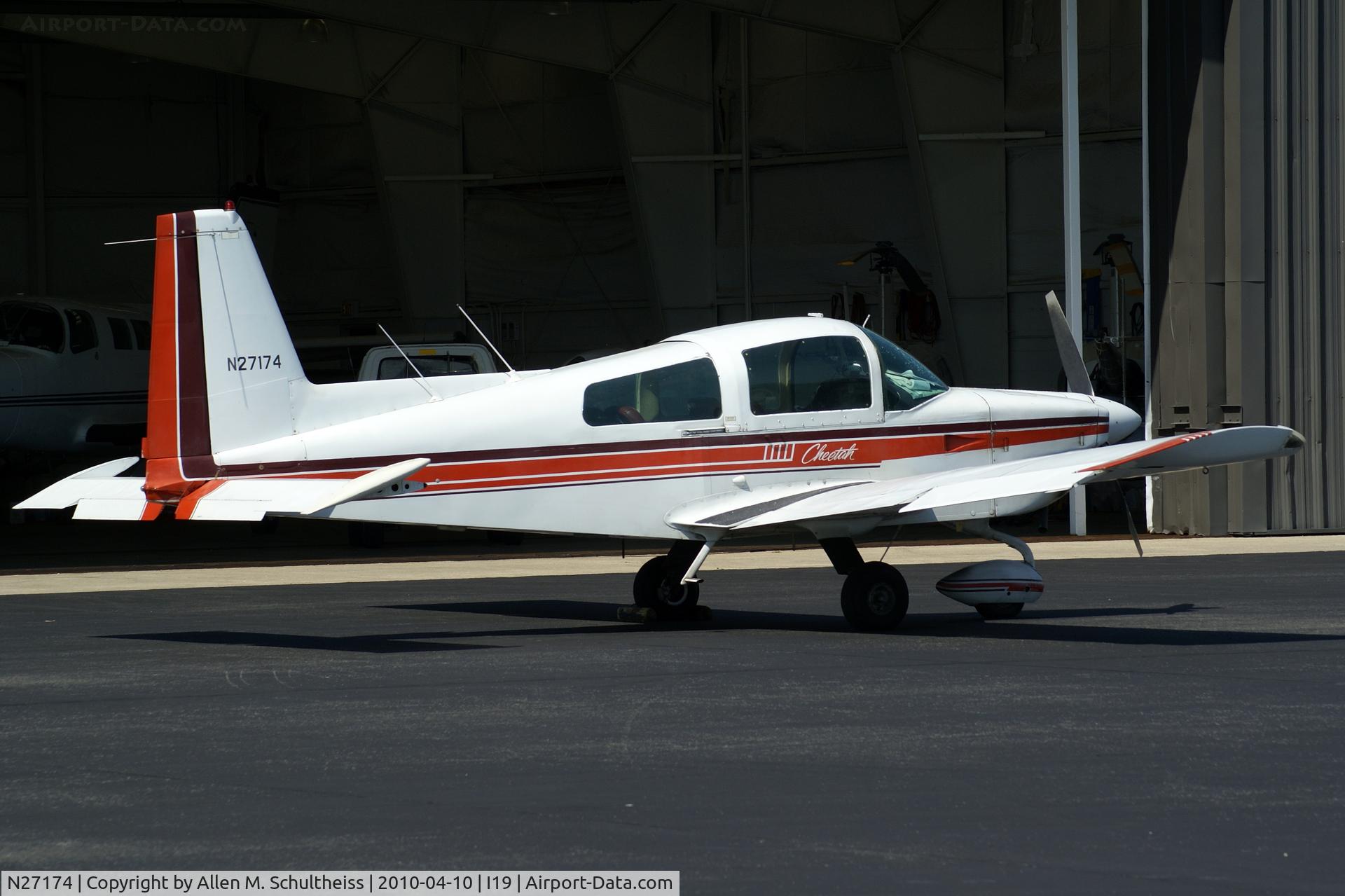 N27174, Grumman American AA-5A Cheetah C/N AA5A0897, Grumman AA-5A