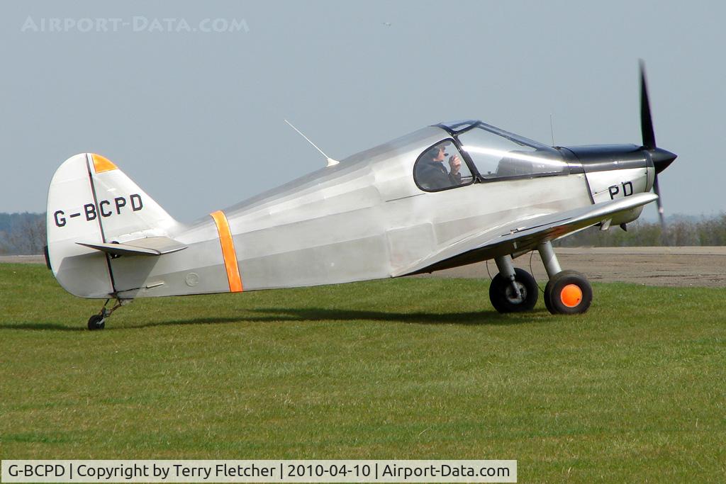 G-BCPD, 1952 CAB GY-201 Minicab C/N 18, 1952 Constructions Aeronautique De Bearn MINICAB GY 201