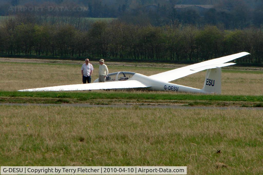 G-DESU, Schleicher ASK-21 C/N 21180, Based Glider at Hinton