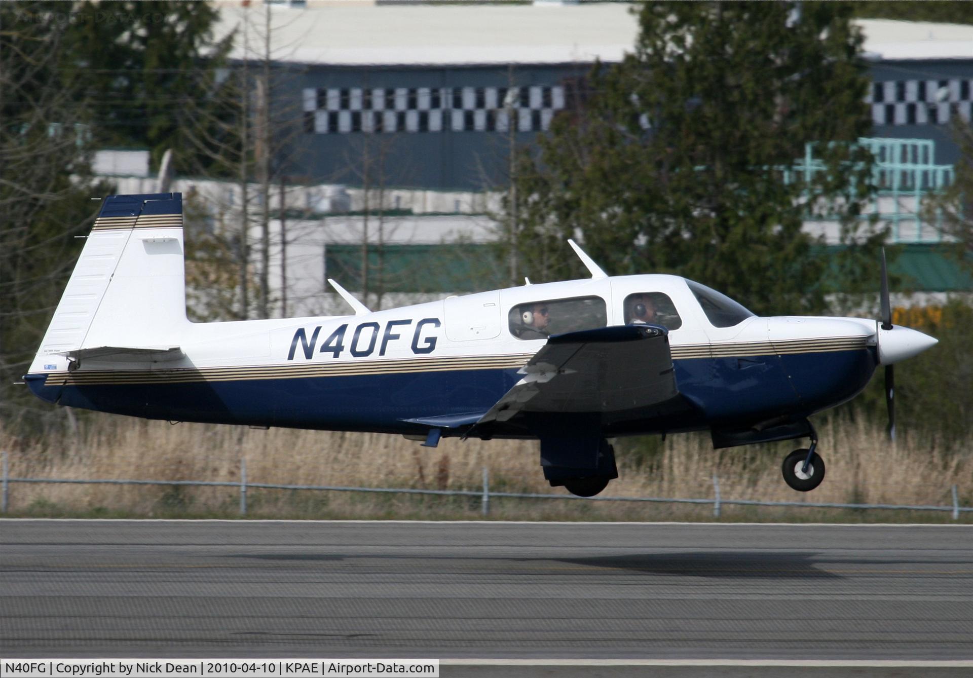 N40FG, 1993 Mooney M20J 201 C/N 24-3307, KPAE