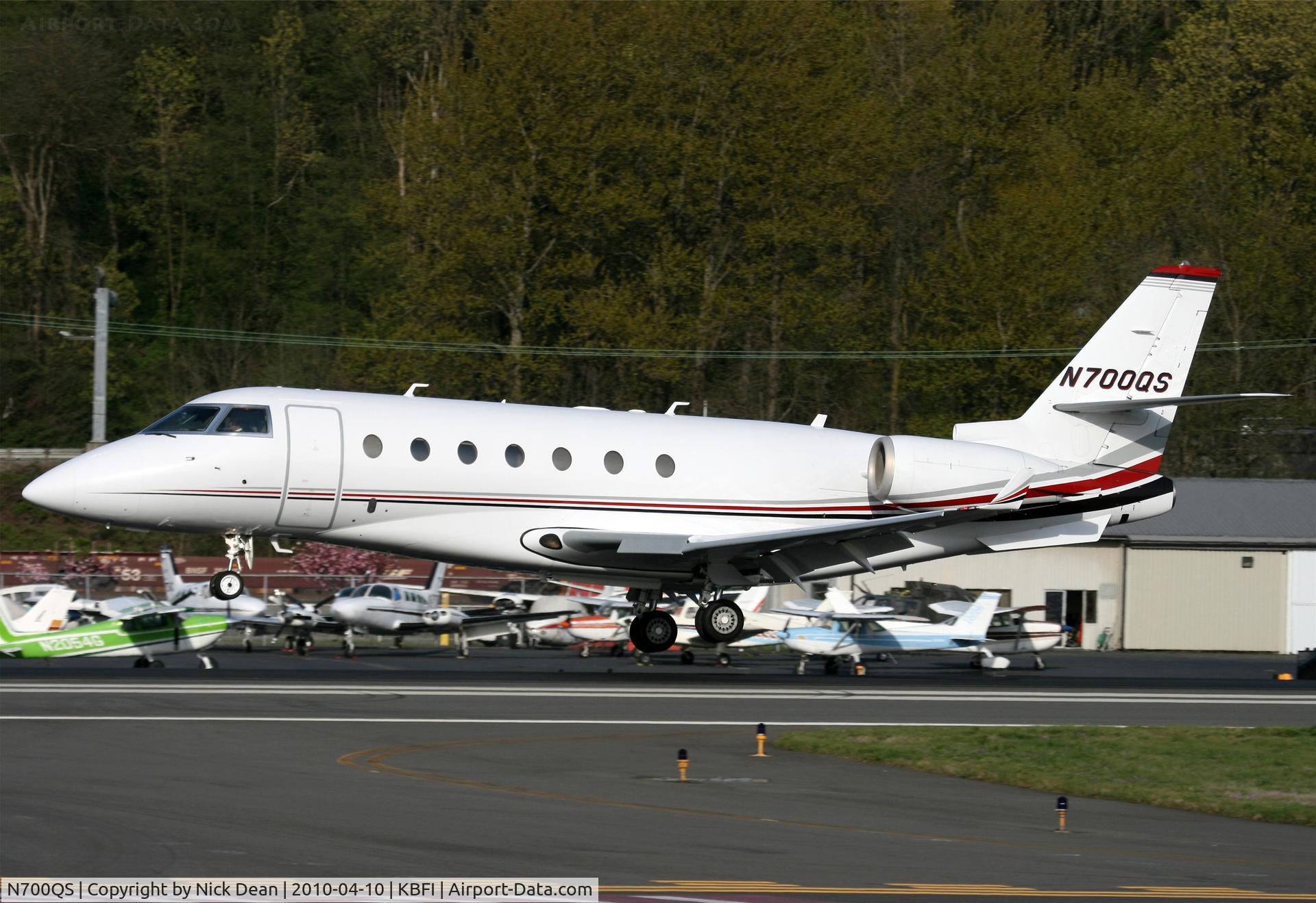 N700QS, 2001 Israel Aircraft Industries IAI-1126 Galaxy C/N 052, KBFI