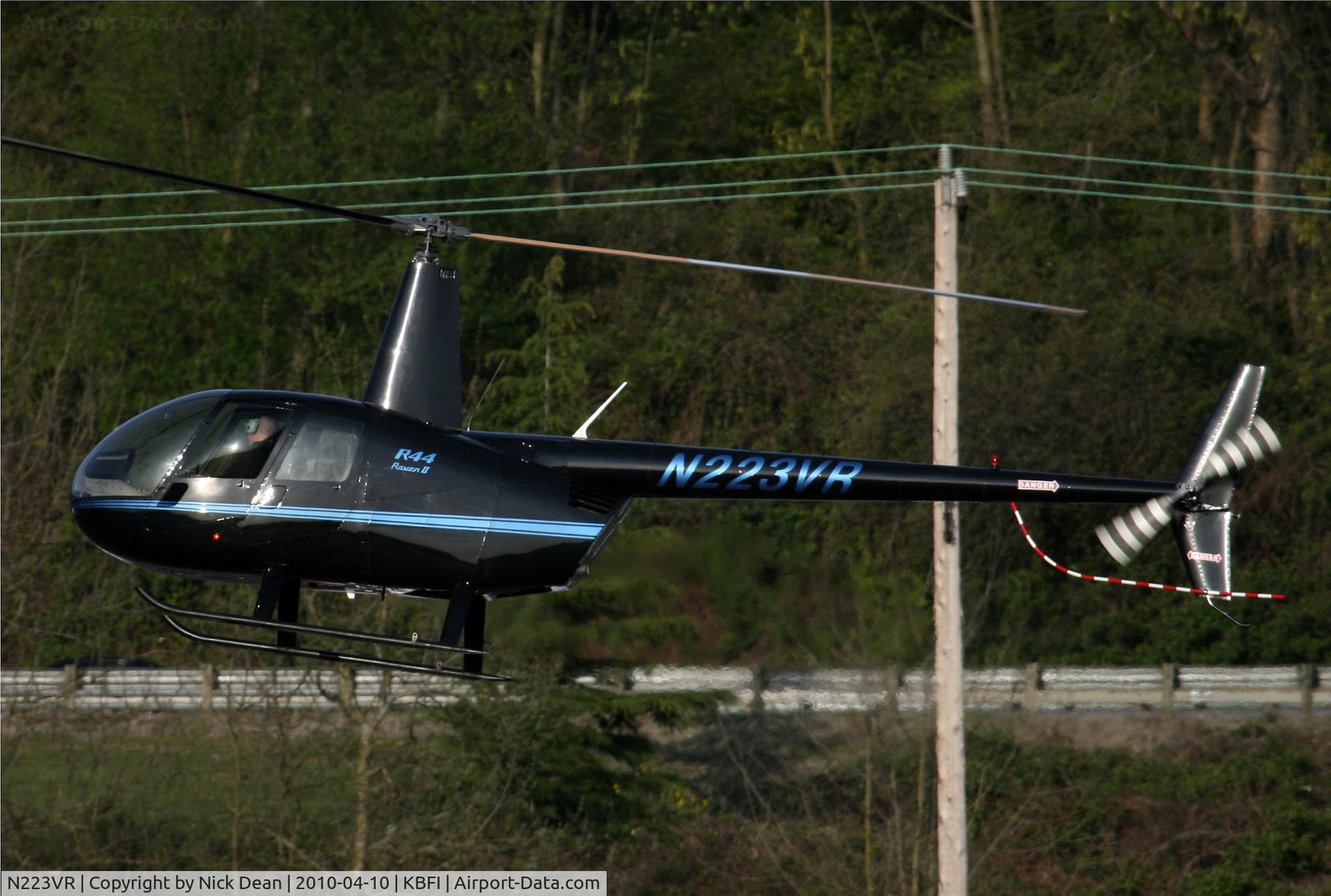 N223VR, 2005 Robinson R44 II C/N 10823, KBFI