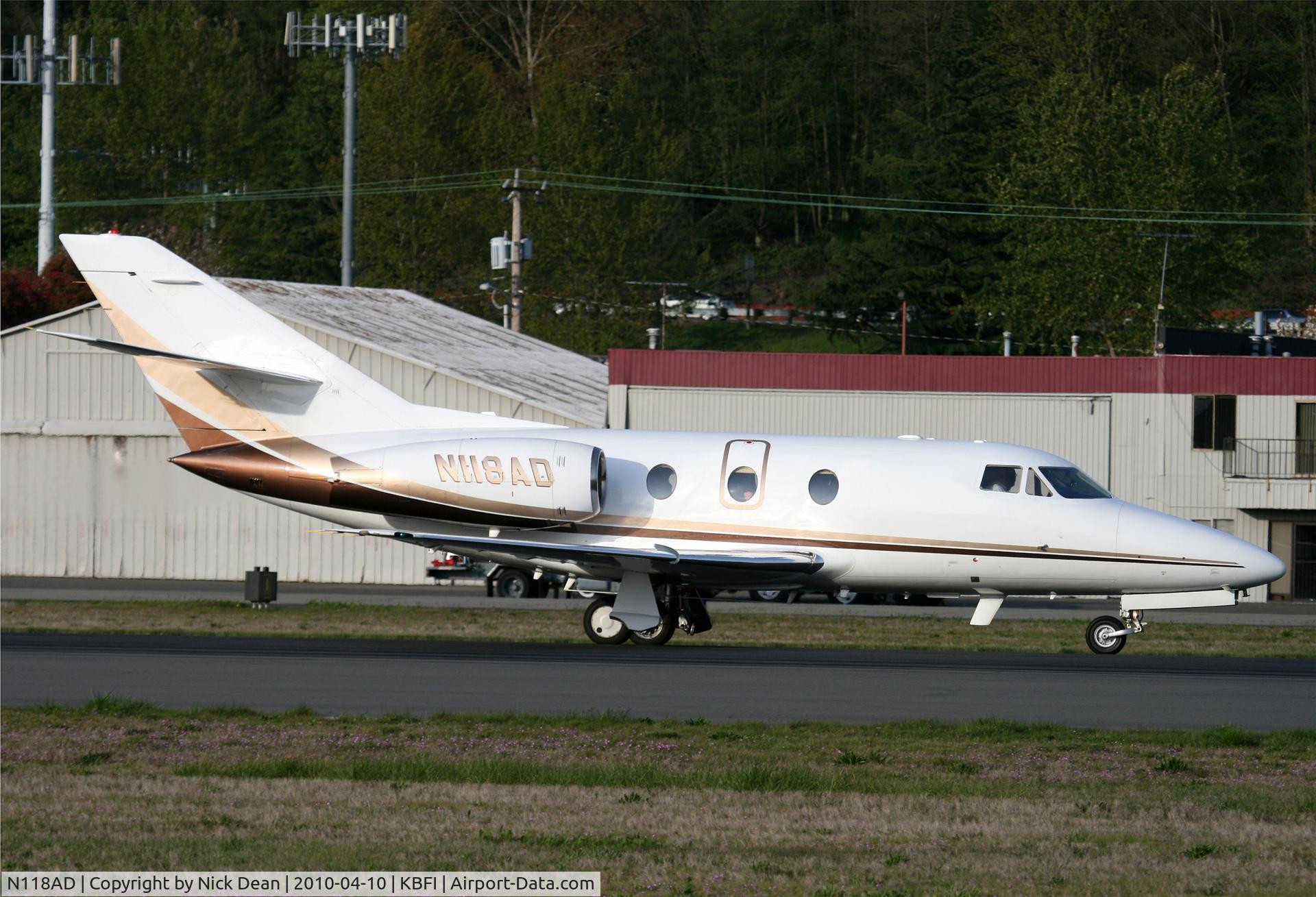 N118AD, 1978 Dassault Falcon 10 C/N 118, KBFI