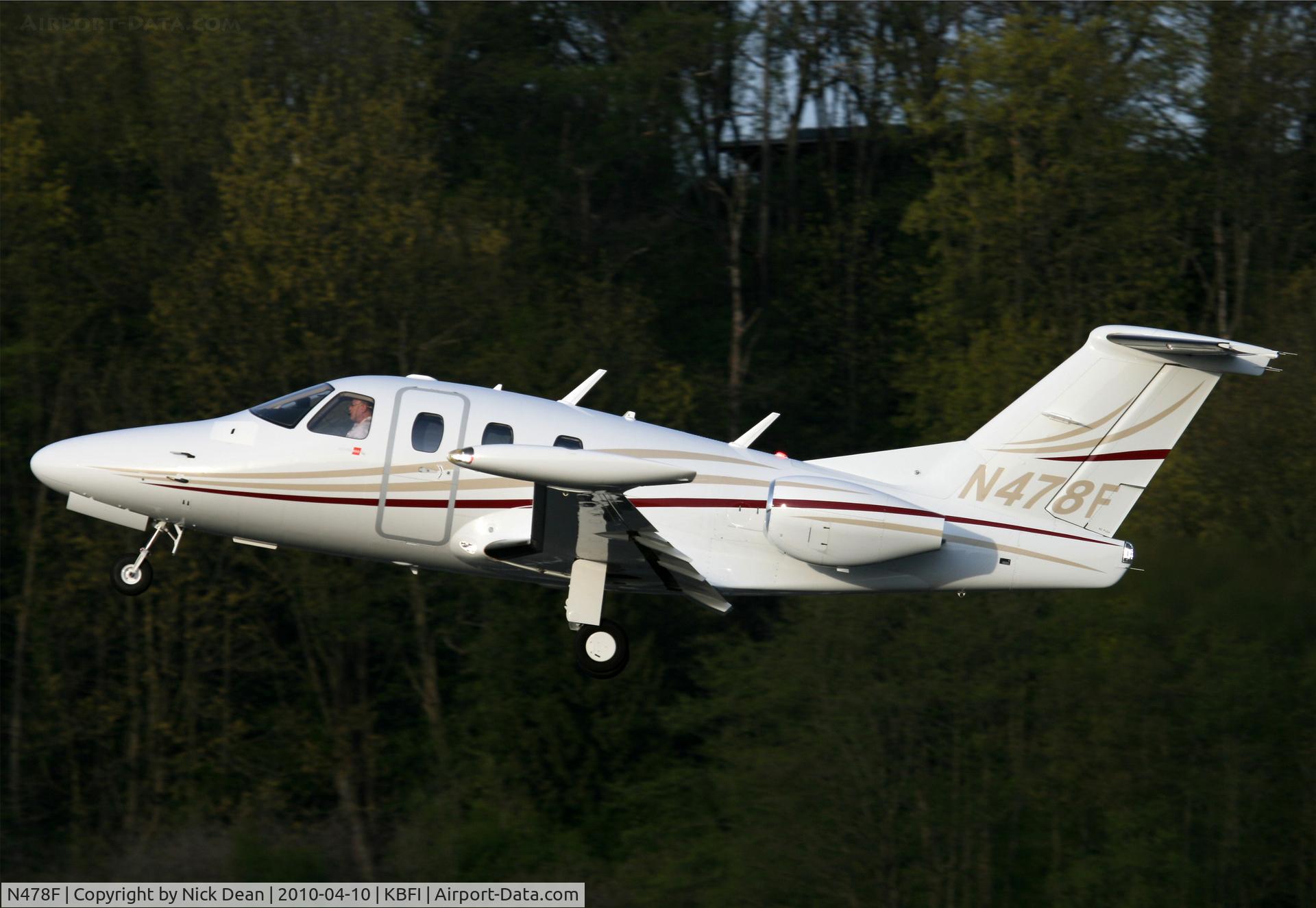 N478F, 2008 Eclipse Aviation Corp EA500 C/N 000228, KBFI