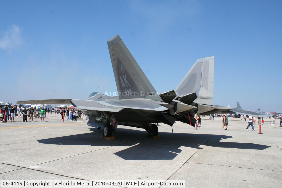 06-4119, 2006 Lockheed Martin F-22A Raptor C/N 4119, F-22A Raptor