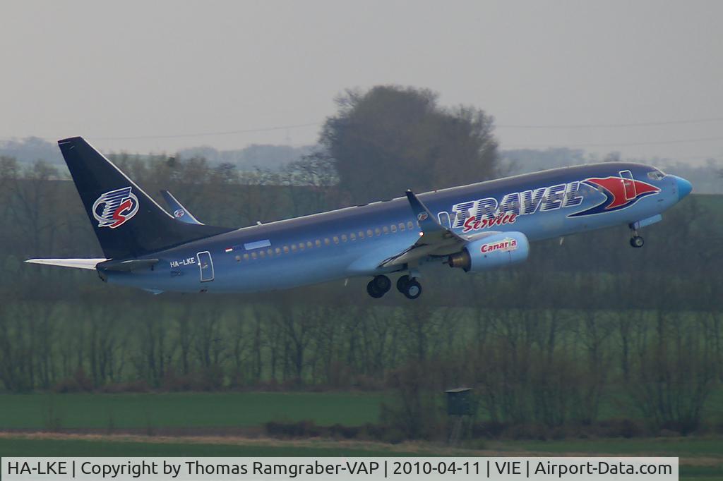 HA-LKE, 2001 Boeing 737-86Q C/N 30278, Travel Service Hungary Boeing 737-800