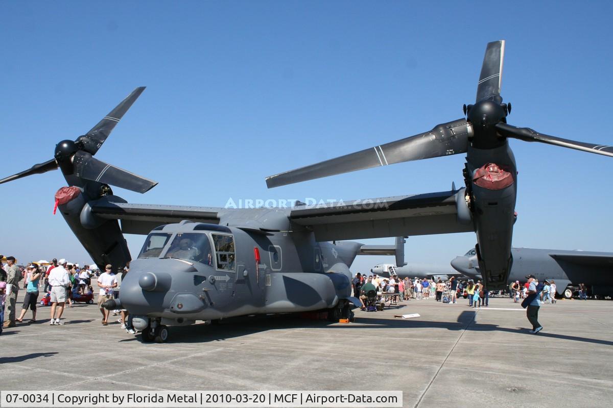07-0034, 2008 Bell-Boeing CV-22B Osprey C/N D1015, CV-22B Osprey