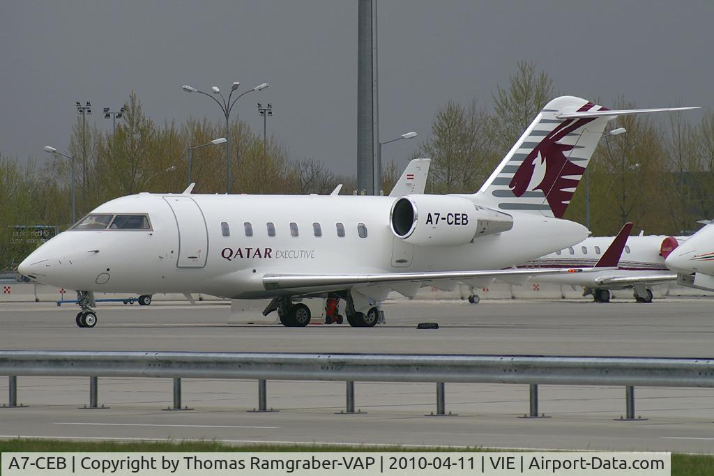 A7-CEB, 2008 Bombardier Challenger 605 (CL-600-2B16) C/N 5784, Qatar Executive Bombardier CL600 Challenger