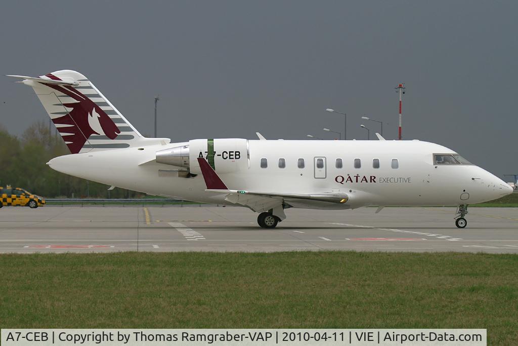 A7-CEB, 2008 Bombardier Challenger 605 (CL-600-2B16) C/N 5784, Qatar Executive Bombardier CL600 Challenger