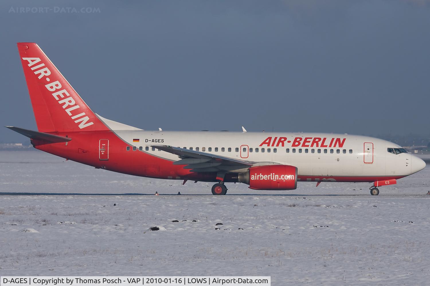 D-AGES, 1998 Boeing 737-75B C/N 28108, Air Berlin
