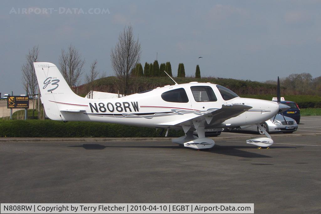 N808RW, 2008 Cirrus SR22 C/N 3039, Cirrus SR22 at Turweston
