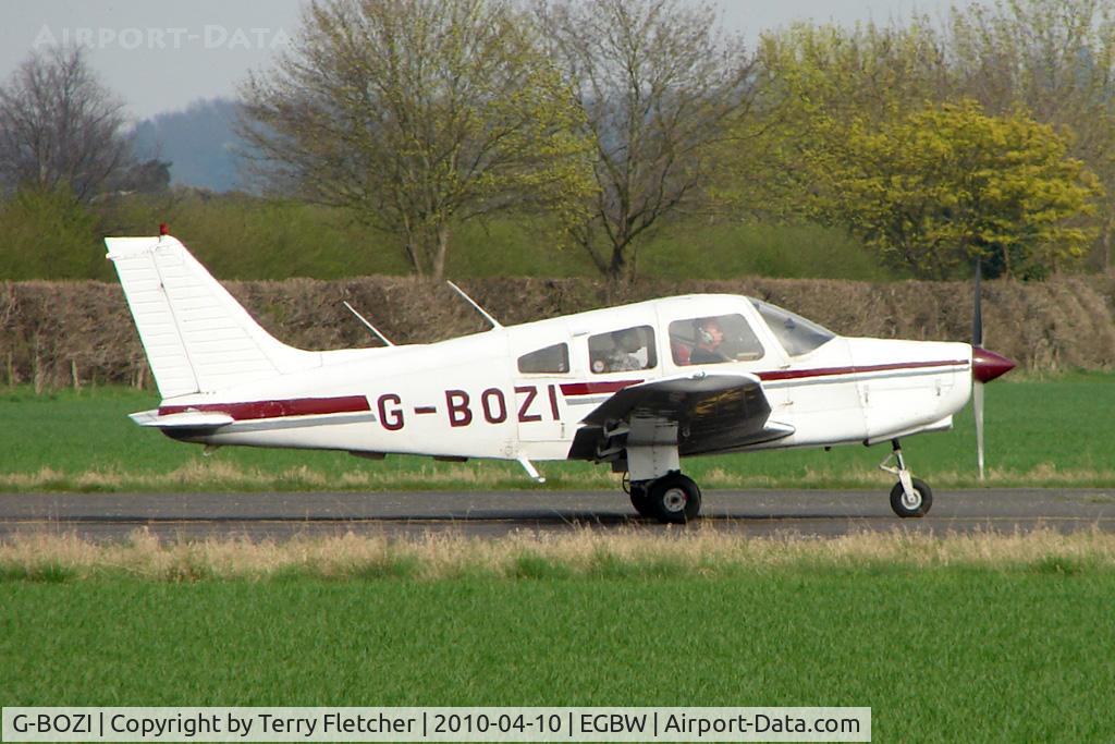 G-BOZI, 1981 Piper PA-28-161 C/N 28-8116120, 1981 Piper PIPER PA-28-161 at Wellesbourne