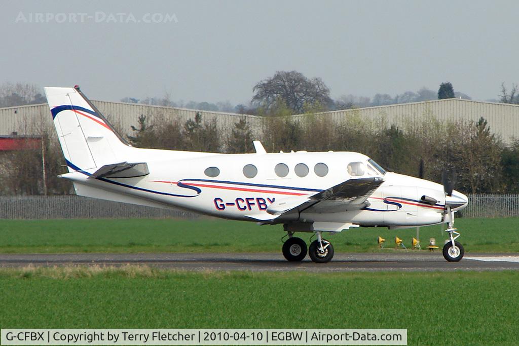G-CFBX, 2008 Hawker Beechcraft C90GTI King Air King Air C/N LJ-1890, Beech 90 GTI at Wellesbourne