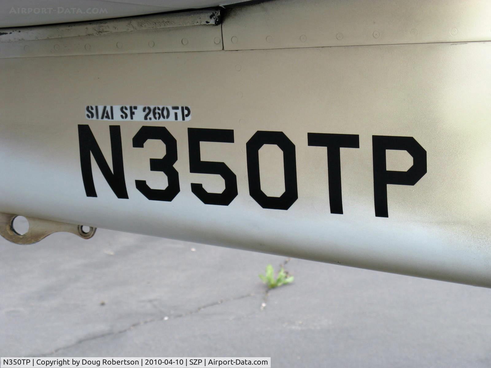 N350TP, 1983 SIAI-Marchetti SF-260TP C/N 011/62-004, 1983 Siai-Marchetti SF.260TP, Allison 250-B17 Turboprop 385 shp, UAE flagged, data