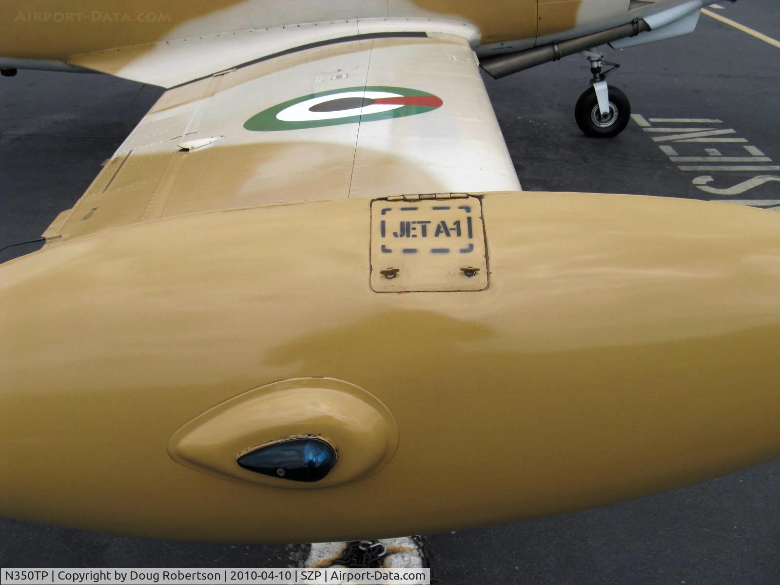 N350TP, 1983 SIAI-Marchetti SF-260TP C/N 011/62-004, 1983 Siai-Marchetti SF.260TP, Allison 250-B17 Tri-blade Turboprop 385 shp, UAE flagged, fueling requirement