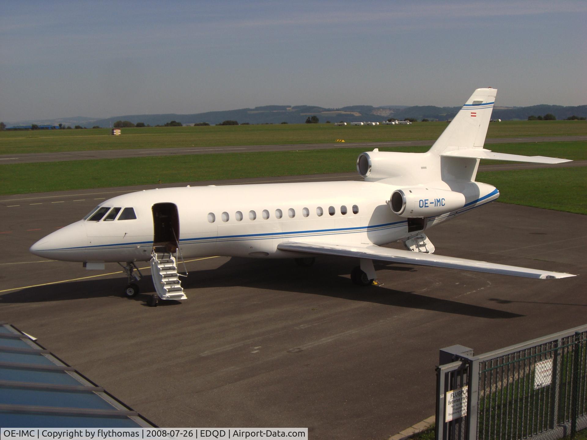 OE-IMC, 2006 Dassault Falcon 900EX C/N 165, Dassault 900 Ex Bayreuth Airport