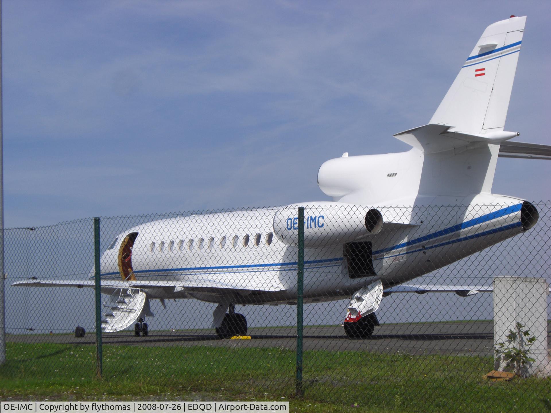 OE-IMC, 2006 Dassault Falcon 900EX C/N 165, Dassault 900 Ex Bayreuth Airport