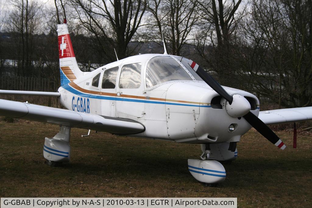 G-GBAB, 1978 Piper PA-28-161 Warrior II C/N 28-7816495, Showing signs of a ex Swiss history