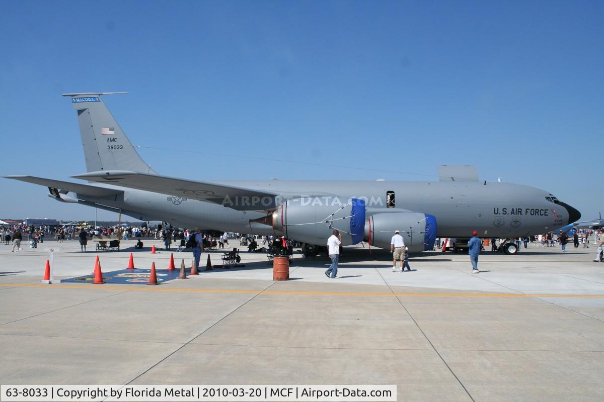 63-8033, 1963 Boeing KC-135R Stratotanker C/N 18650, KC-135