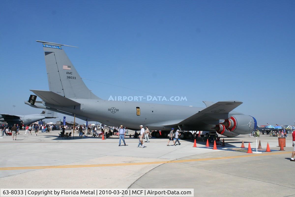 63-8033, 1963 Boeing KC-135R Stratotanker C/N 18650, KC-135R