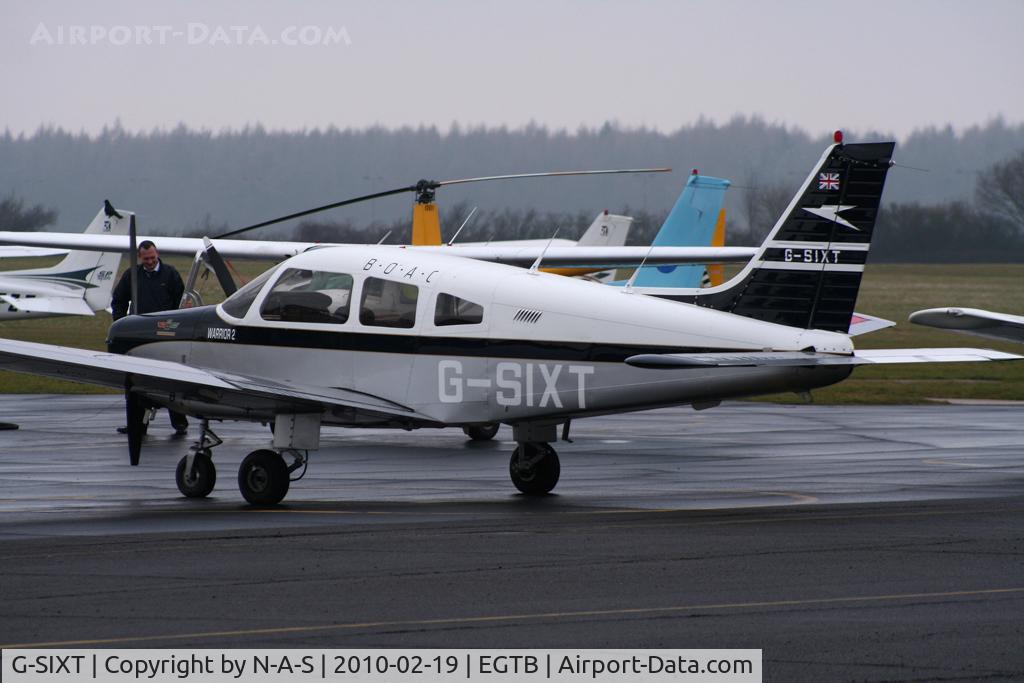 G-SIXT, 1988 Piper PA-28-161 Cherokee Warrior II C/N 2816056, Such a great scheme, Different both sides