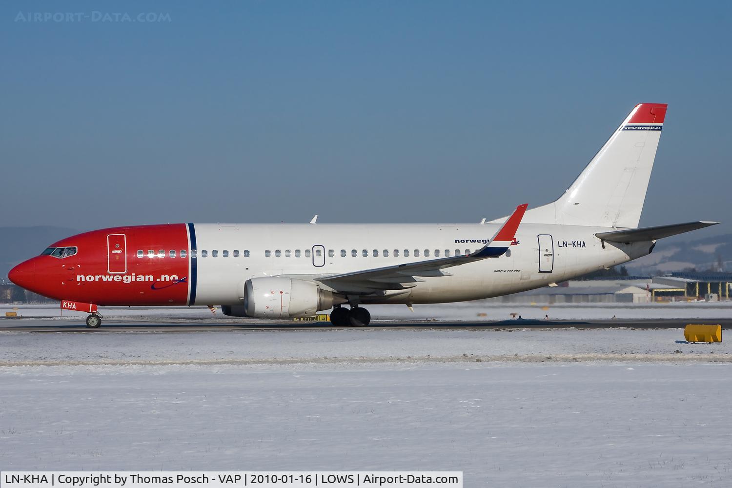 LN-KHA, 1998 Boeing 737-31S C/N 29100, Norwegian Air Shuttle