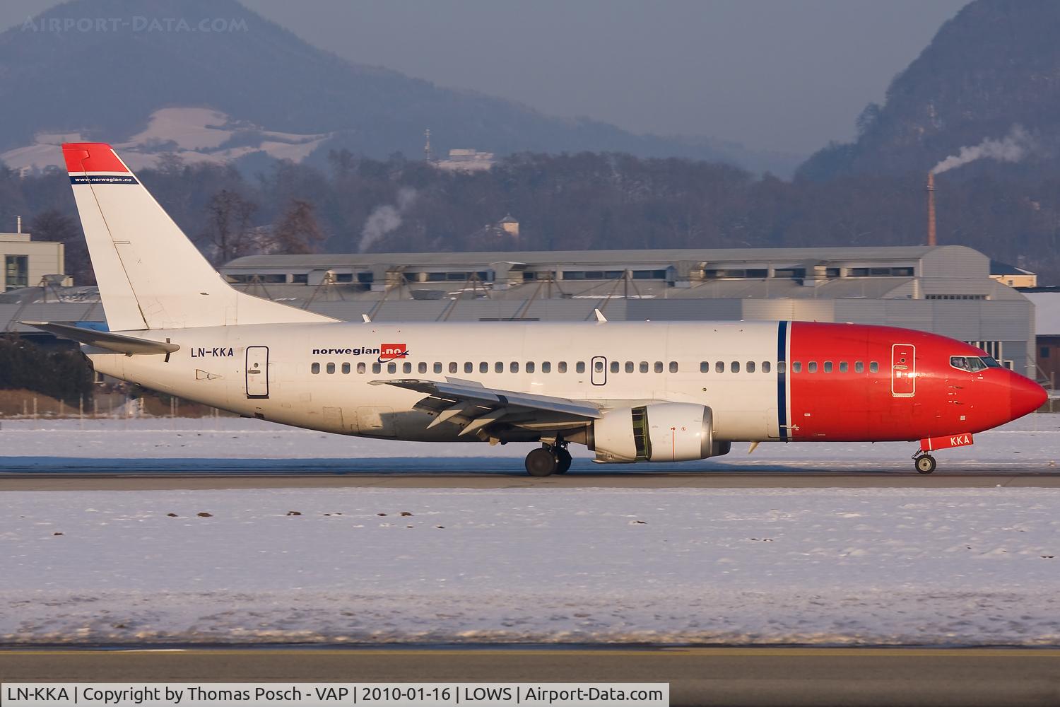 LN-KKA, 1991 Boeing 737-33A C/N 25033, Norwegian Air Shuttle