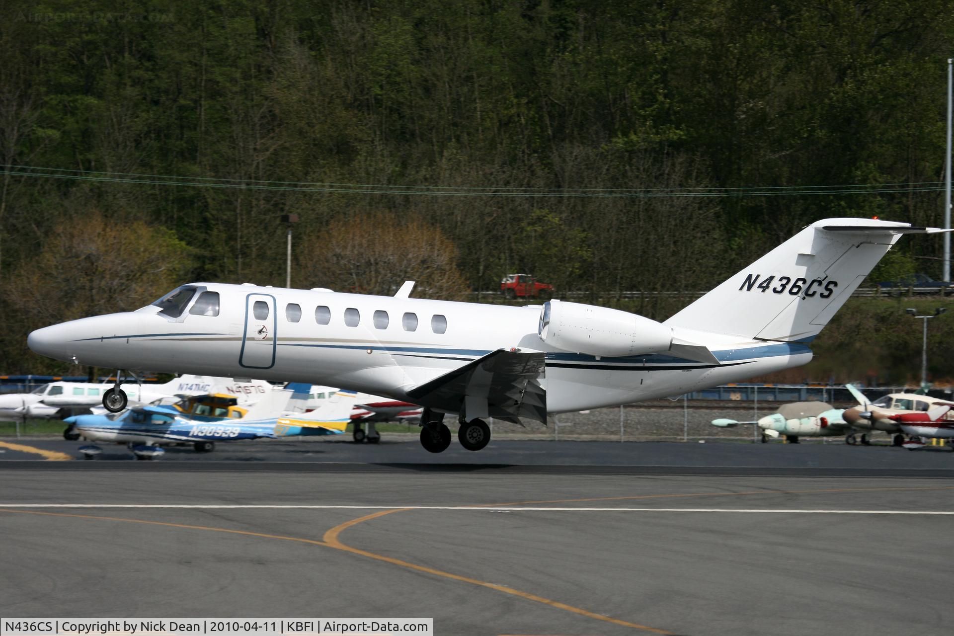 N436CS, 2008 Cessna 525B C/N 525B0274, KBFI