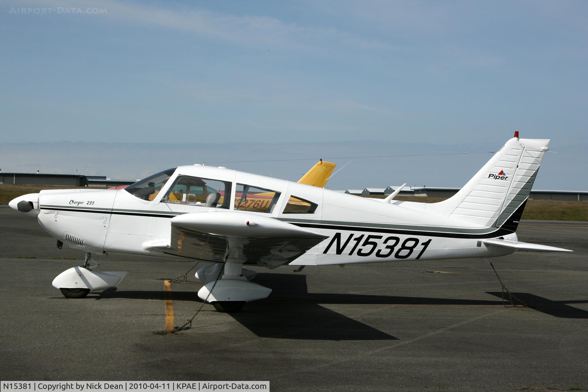 N15381, 1972 Piper PA-28-235 C/N 28-7310040, KPAE