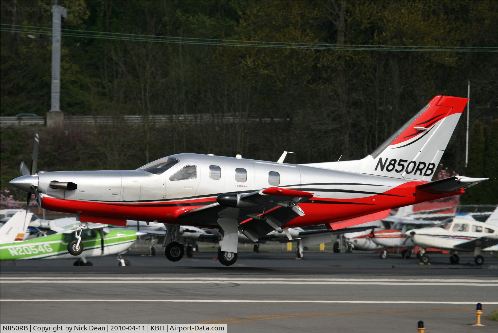 N850RB, 2007 Socata TBM-700 (850) C/N 524, KBFI
