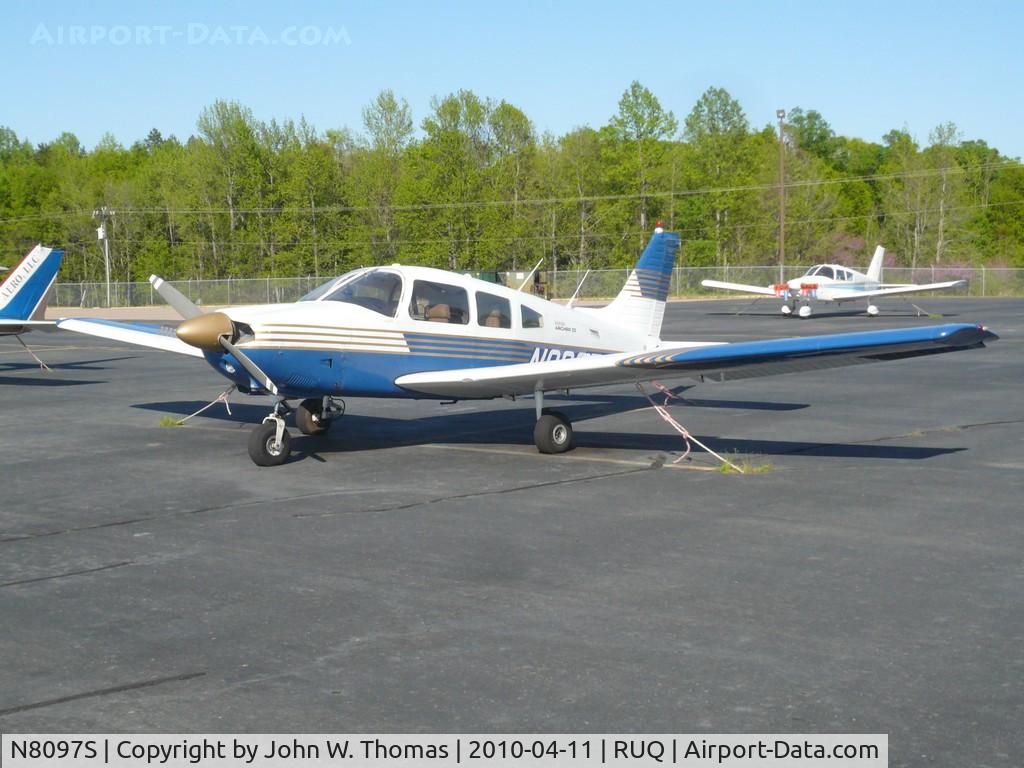 N8097S, 1979 Piper PA-28-181 C/N 28-8090108, At rest