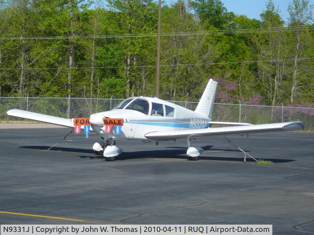 N9331J, 1966 Piper PA-28-180 C/N 28-3428, At rest