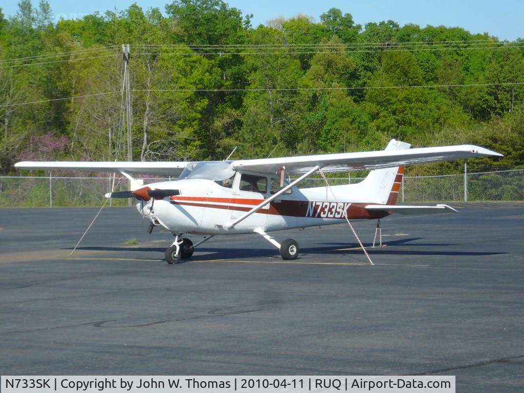 N733SK, 1977 Cessna 172N C/N 17268511, At rest