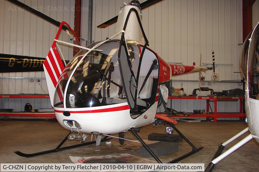 G-CHZN, 1988 Robinson R22 Beta C/N 0884, Robinson R 22 at Wellesbourne