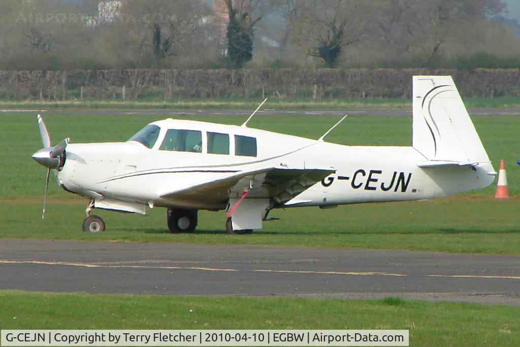 G-CEJN, 1966 Mooney M20F Executive C/N 670216, 1966 Mooney Aircraft Corporation MOONEY M20F at Wellesbourne