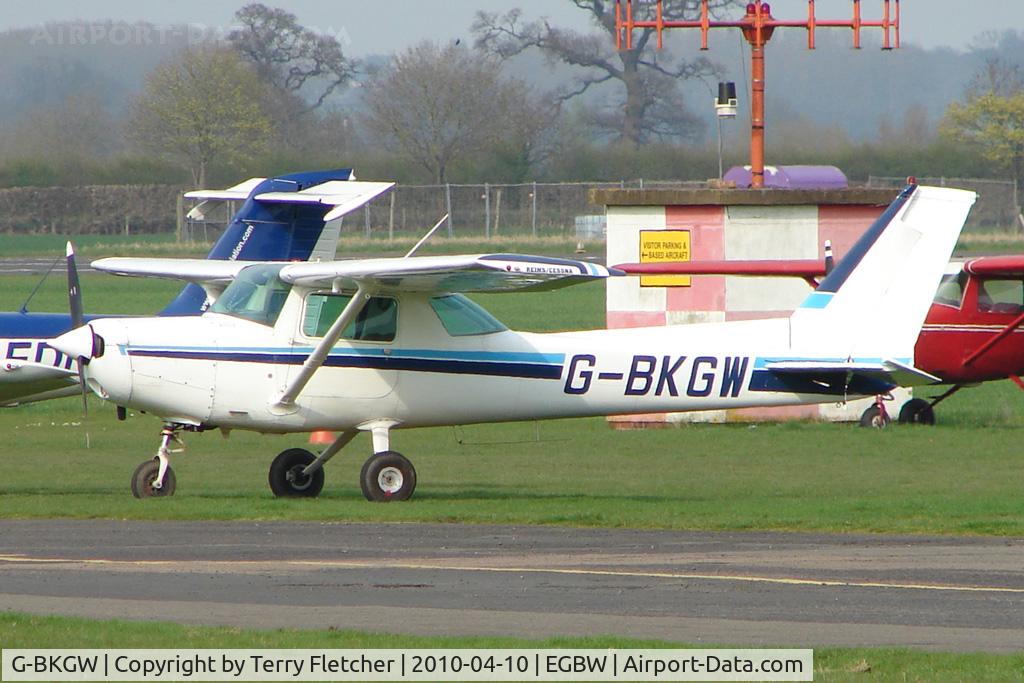 G-BKGW, 1981 Reims F152 C/N 1878, 1981 Reims Aviation Sa REIMS CESSNA F152 at Wellesbourne