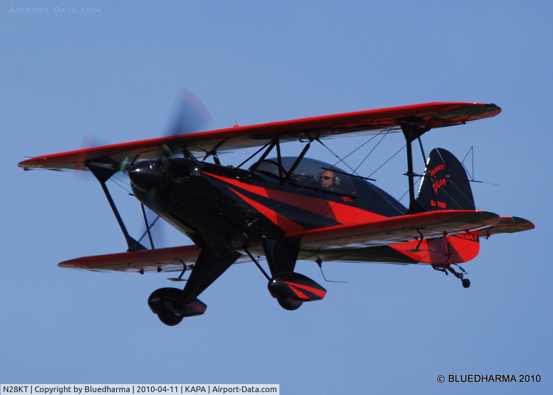 N28KT, 2005 Stolp SA-750 Acroduster Too C/N 0028, PowerPlay On final approach