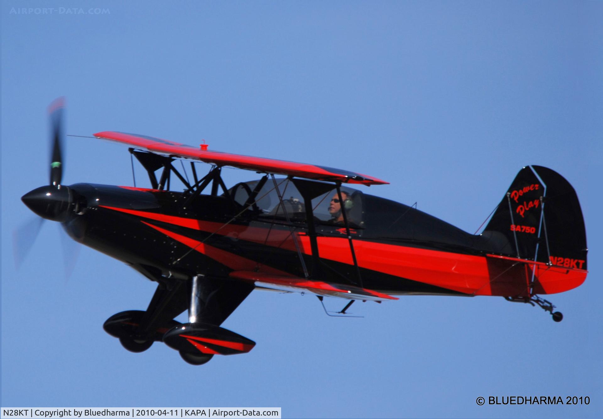 N28KT, 2005 Stolp SA-750 Acroduster Too C/N 0028, PowerPlay On final approach