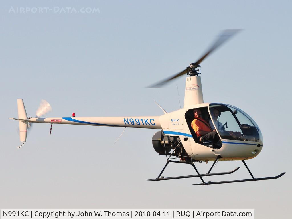 N991KC, 1999 Robinson R22 C/N 2898, A show just for me...Thanks