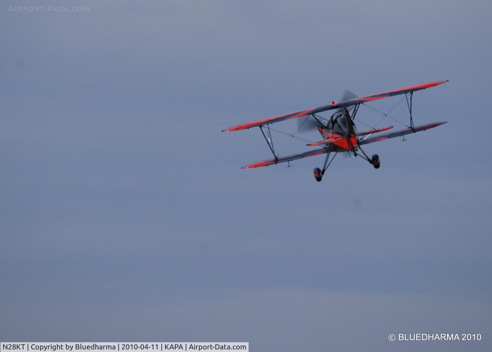 N28KT, 2005 Stolp SA-750 Acroduster Too C/N 0028, PowerPlay On final approach