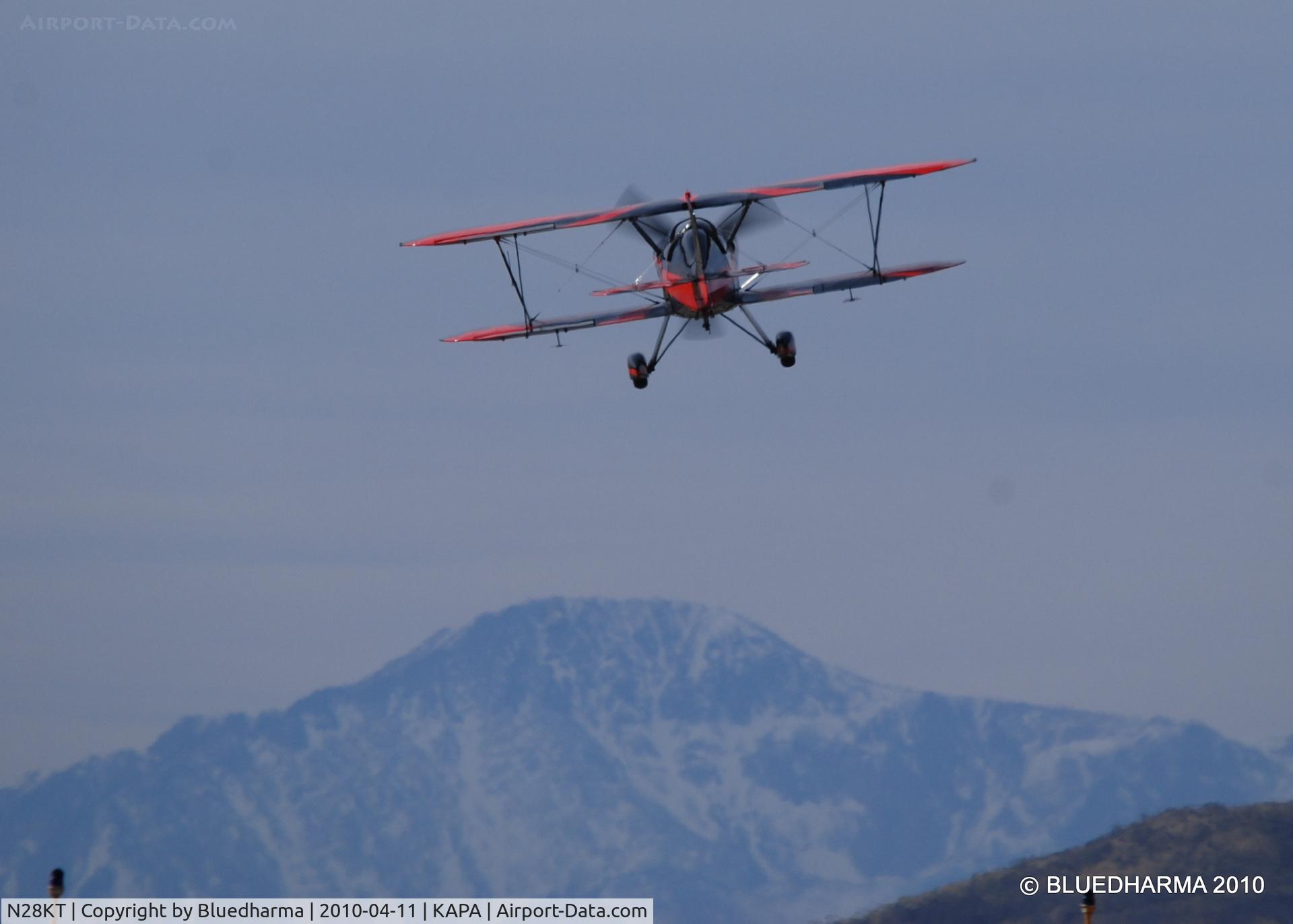 N28KT, 2005 Stolp SA-750 Acroduster Too C/N 0028, PowerPlay On final approach