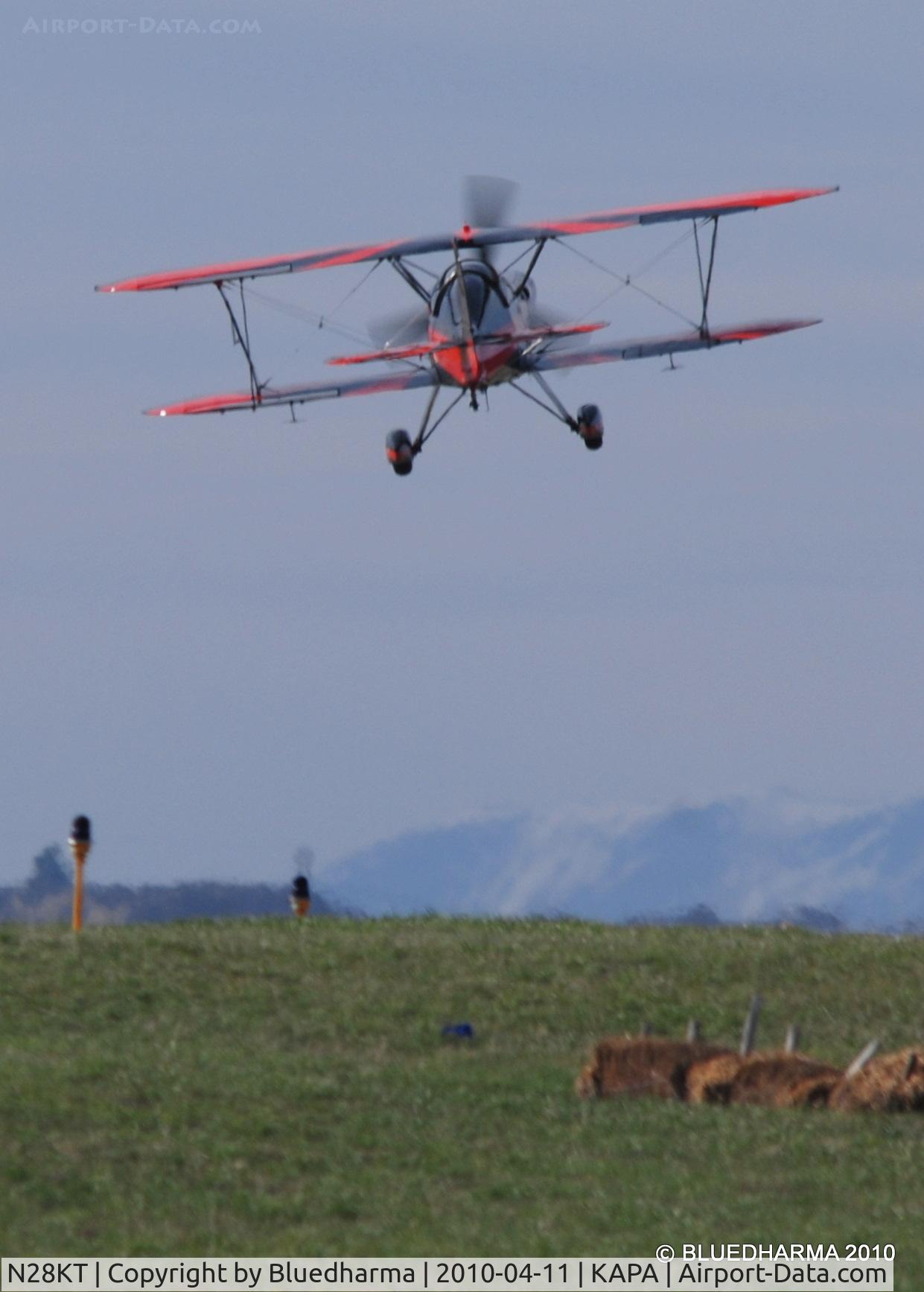 N28KT, 2005 Stolp SA-750 Acroduster Too C/N 0028, PowerPlay On final approach