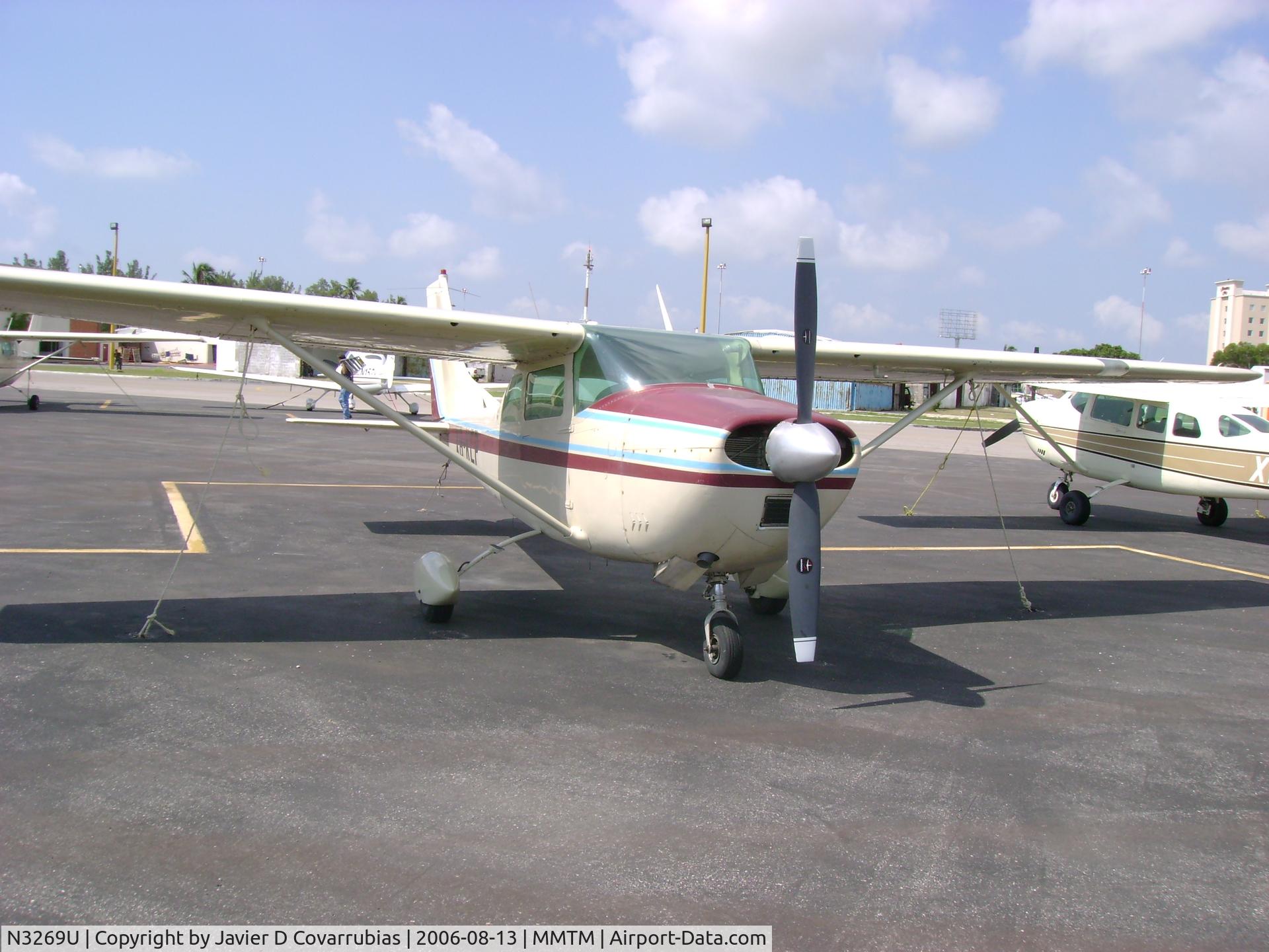 N3269U, 1963 Cessna 182F Skylane C/N 18254669, MMTM  Tampico, Mexico TAM 2007 EXPORTED