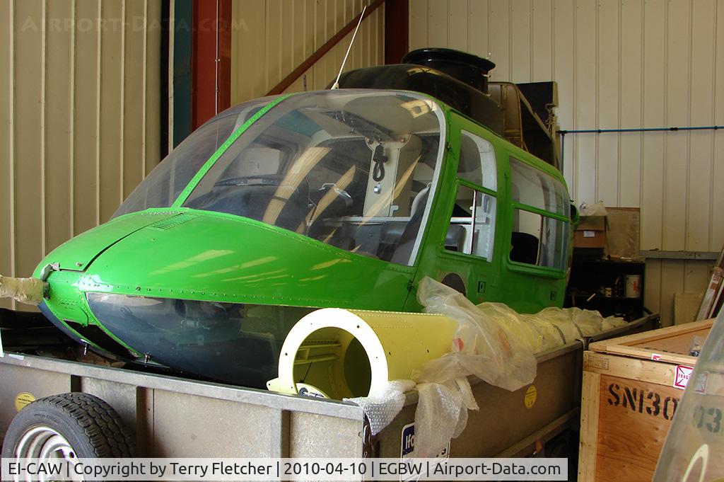 EI-CAW, 1972 Bell 206B JetRanger II C/N 780, Bell 206B now withdrawn from use for spares