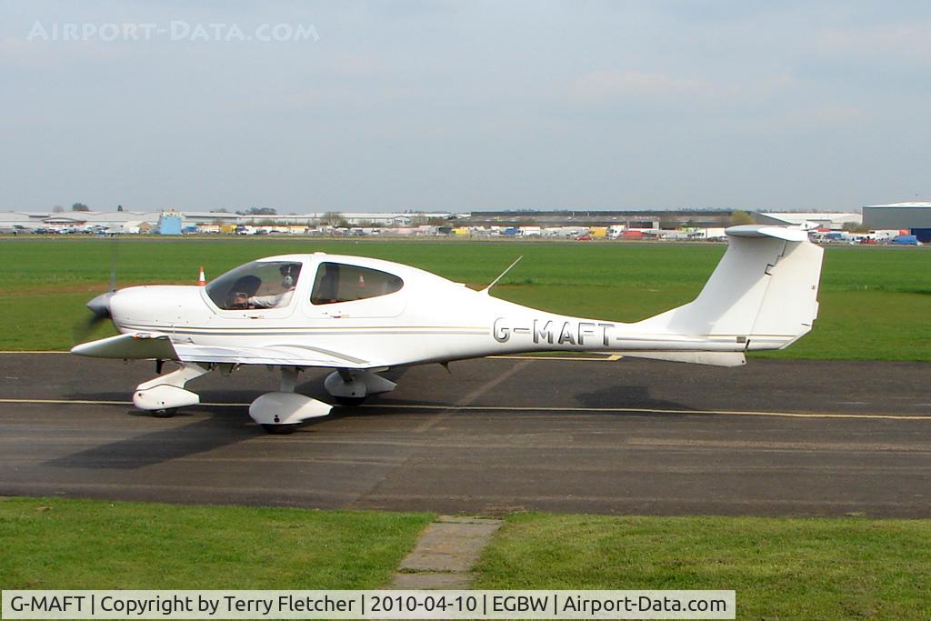 G-MAFT, 2006 Diamond DA-40D Diamond Star C/N D4.243, 2006 Diamond Aircraft Industries Gmbh DA40D at Wellesbourne