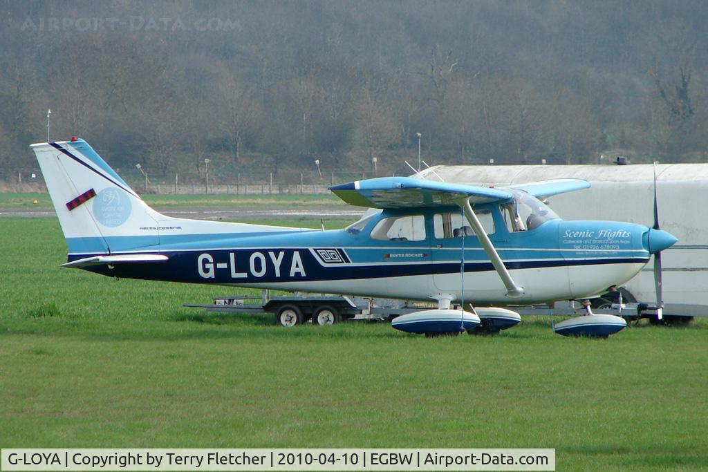 G-LOYA, 1972 Reims FR172J Reims Rocket C/N 0352, 1972 Reims Aviation Sa CESSNA FR172J at Wellesbourne